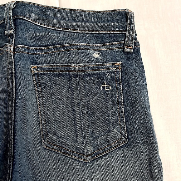RAG & BONE Destroyed Skinny Jean // Size 25 - Picture 8 of 13